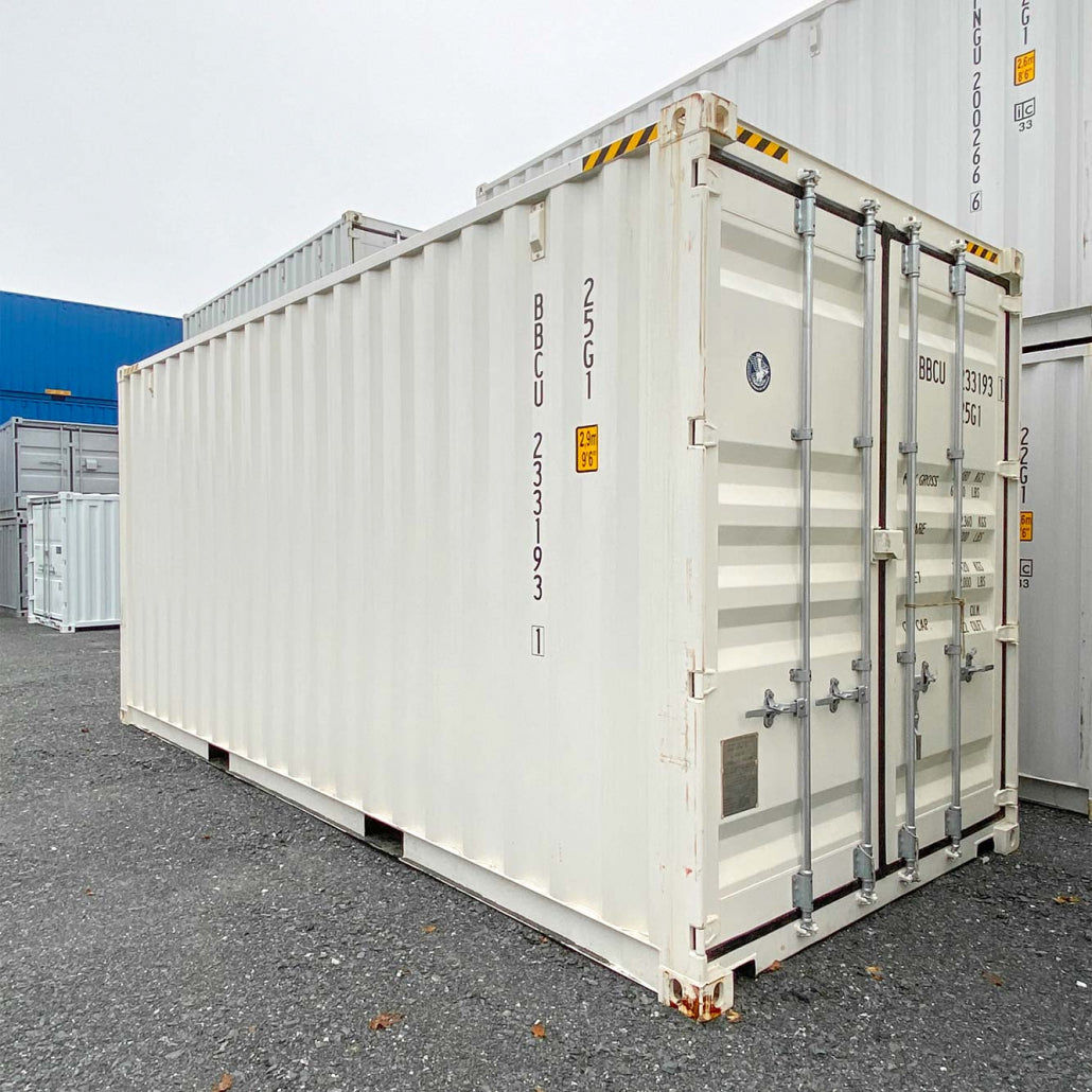 20-FUß-HC-LAGERCONTAINER WEISS (WIE NEU)