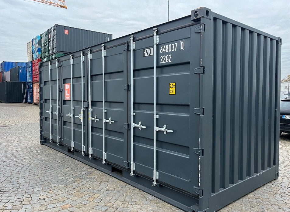 Offener Seitencontainer RAL 20 Fuß von 7016
