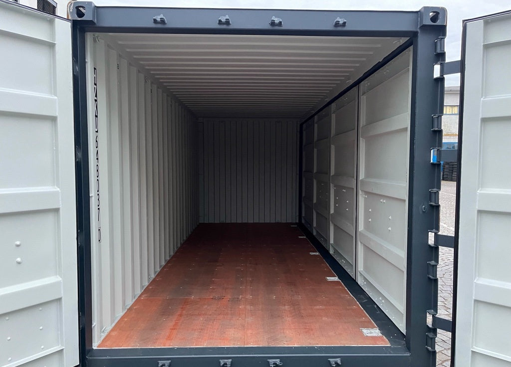 Offener Seitencontainer RAL 20 Fuß von 7016