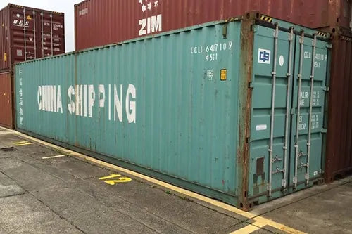 GEBRAUCHTER 40-FUß-HC-FRACHTCONTAINER (INKL. MWST.)