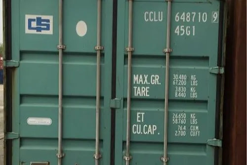 GEBRAUCHTER 40-FUß-HC-FRACHTCONTAINER (INKL. MWST.)