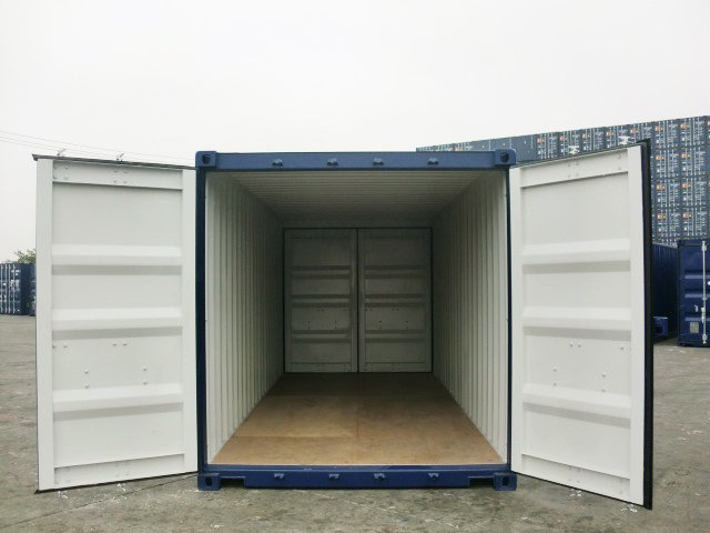 20-Fuß-Doppeltür-Trockencontainer