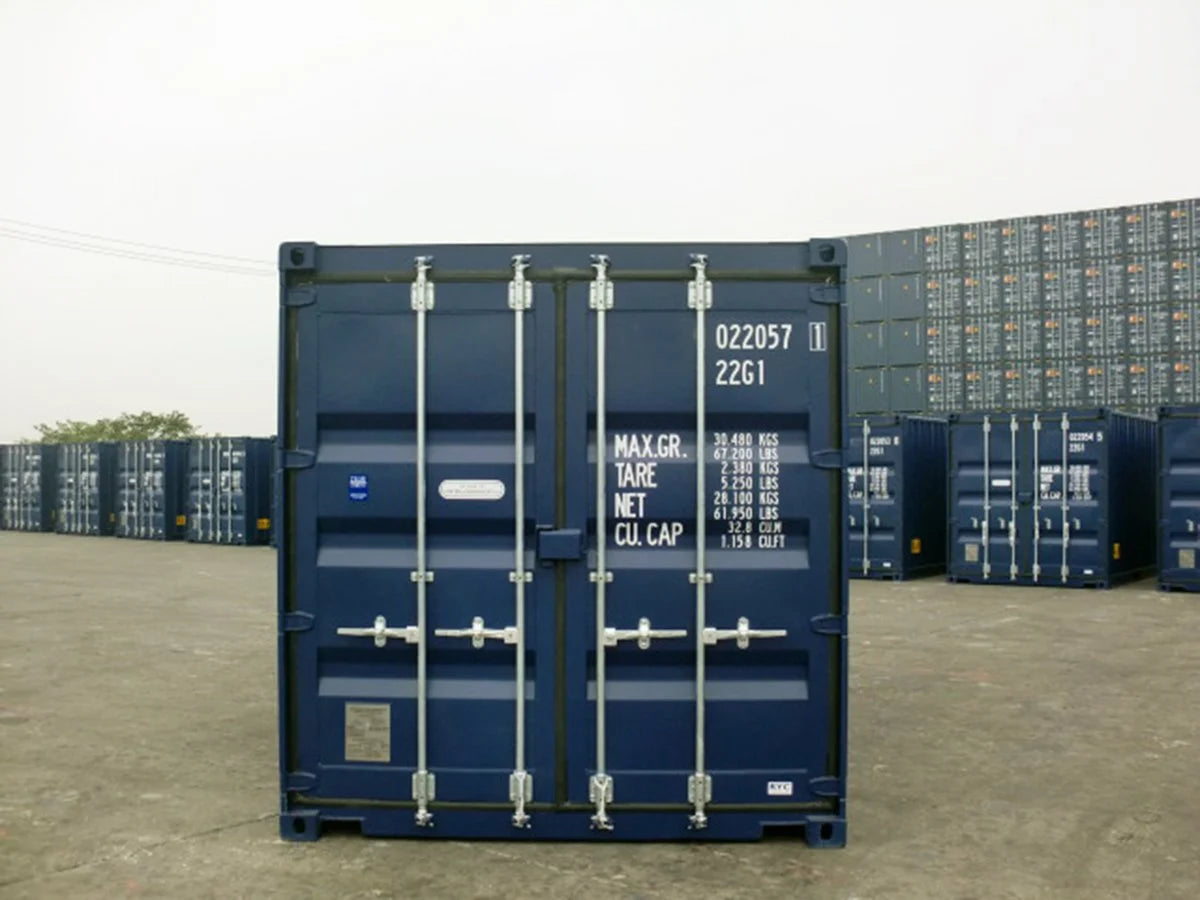 20-Fuß-Doppeltür-Trockencontainer