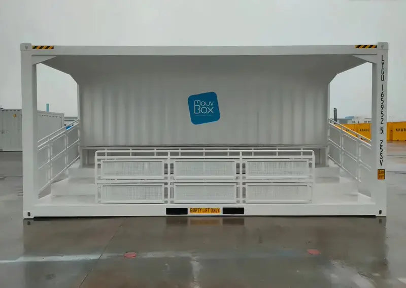Gestell für 20-Fuß-Container mit mehreren Ebenen