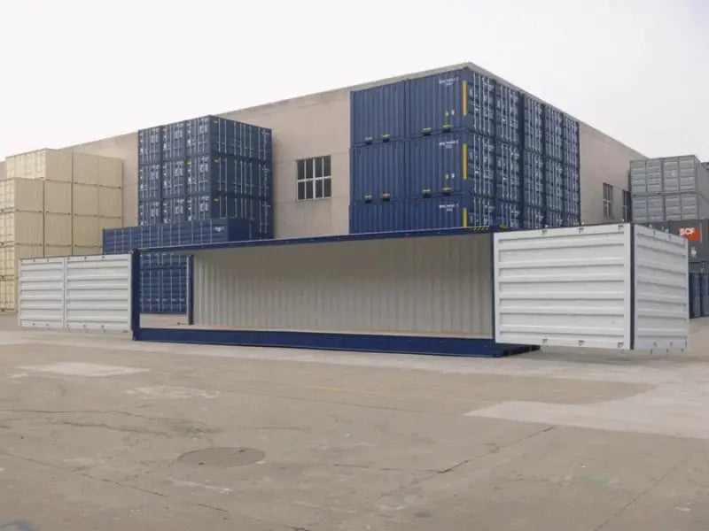40-Fuß-High-Cube-Container mit vollständigem seitlichem Zugang (9 Fuß 6 Zoll hoch)