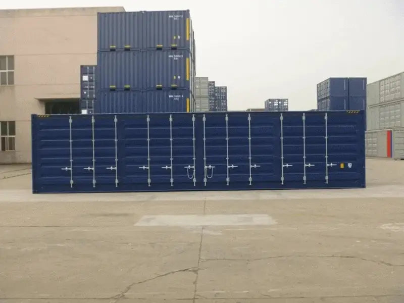 40-Fuß-High-Cube-Container mit vollständigem seitlichem Zugang (9 Fuß 6 Zoll hoch)
