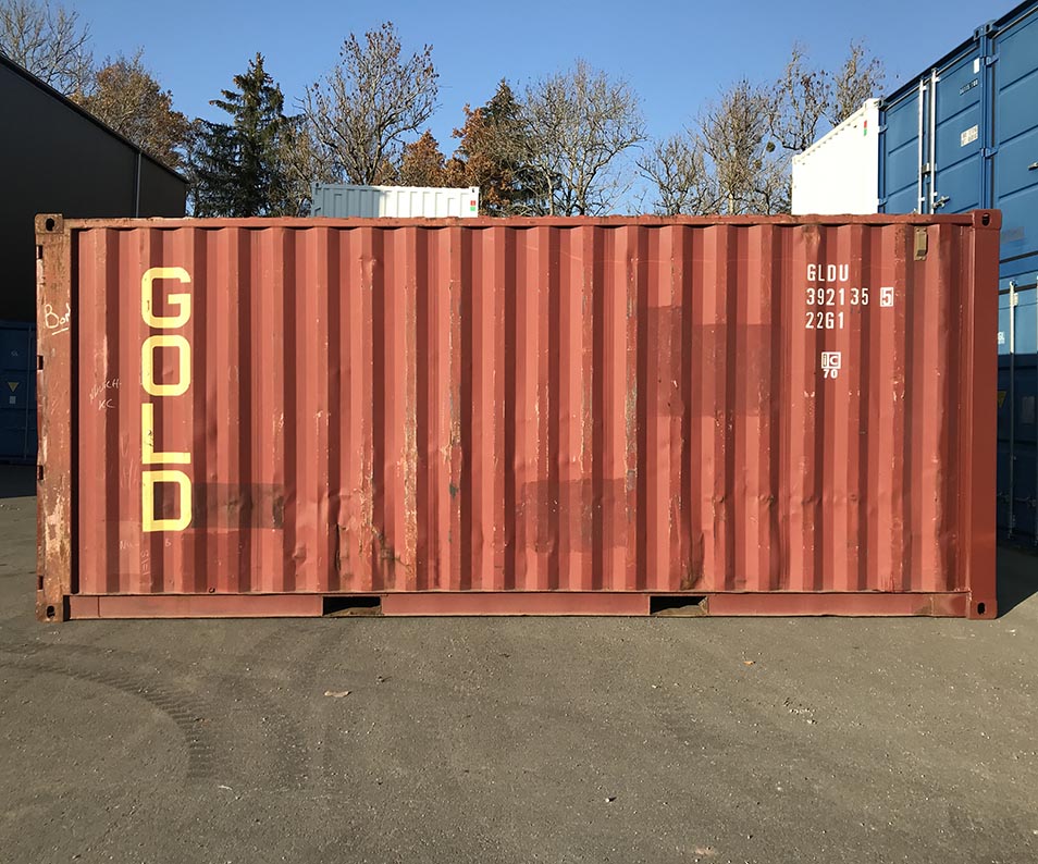 GEBRAUCHTER 20-FUß-VERSANDCONTAINER