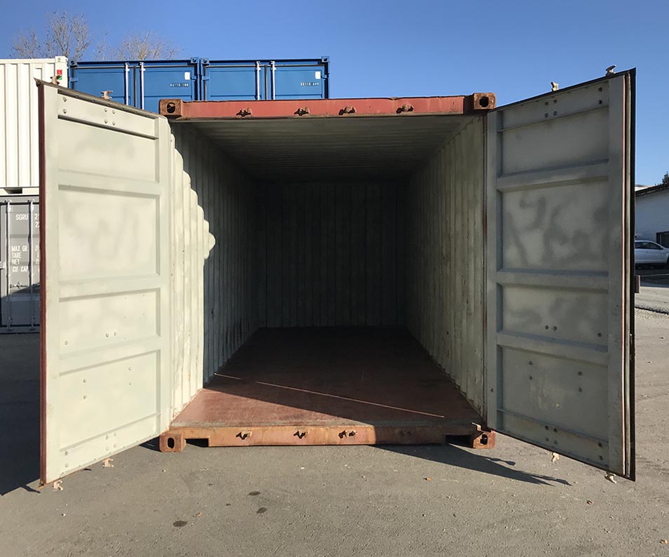 GEBRAUCHTER 20-FUß-VERSANDCONTAINER