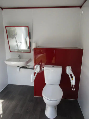 Sanitärcontainer-Modul für Menschen mit Behinderung