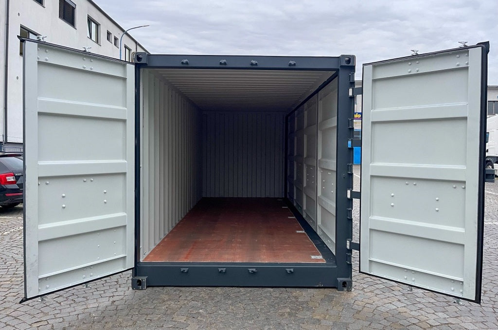 Offener Seitencontainer RAL 20 Fuß von 7016