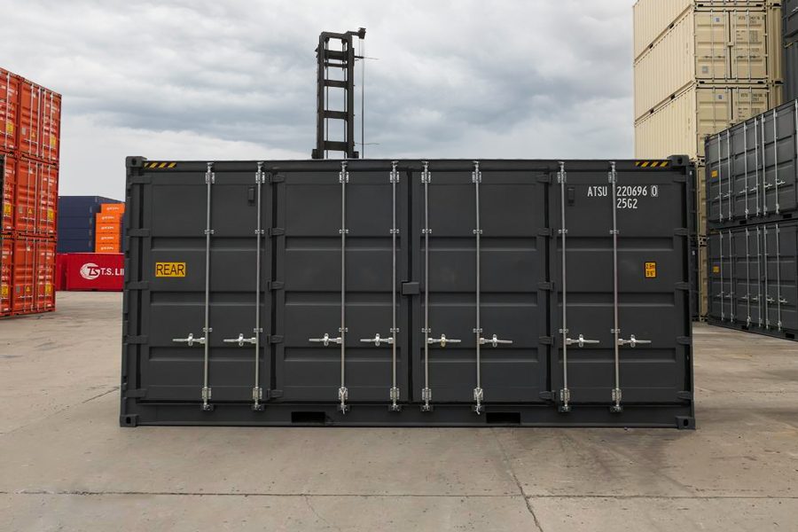 20-FUSS-HIGH-CUBIC-CONTAINER MIT SEITLICHER ÖFFNUNG (NEU)