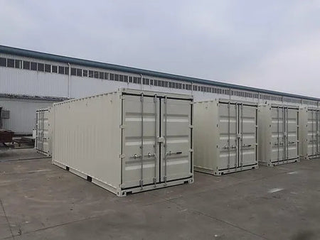 WEISSER 20-FUSS-SEEFRACHTCONTAINER - NEU