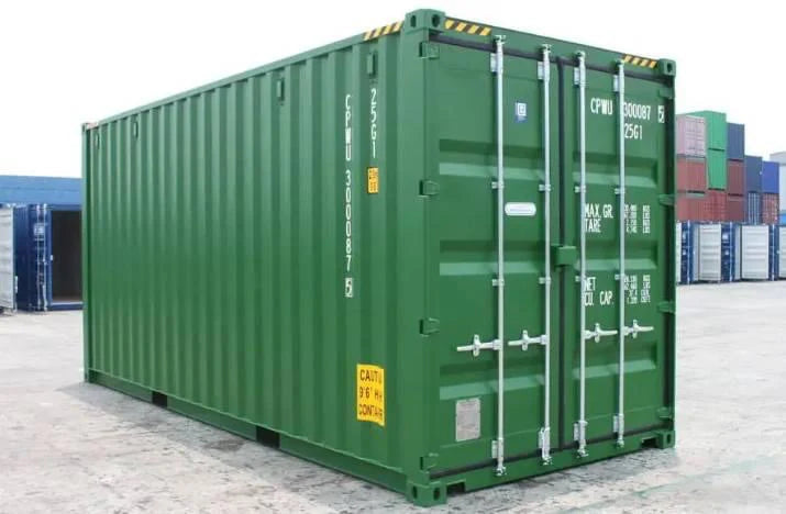 20-FUSS-HIGH-CUBE-VERSANDCONTAINER – ERSTE REISE