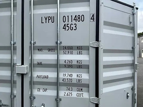 40-Fuß HC-VERSANDCONTAINER MIT SEITENTÜREN – NEU