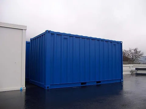BLAUER 15-FUẞ-CONTAINER – NEU