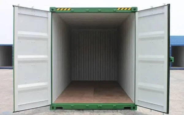 20-FUSS-HIGH-CUBE-VERSANDCONTAINER – ERSTE REISE