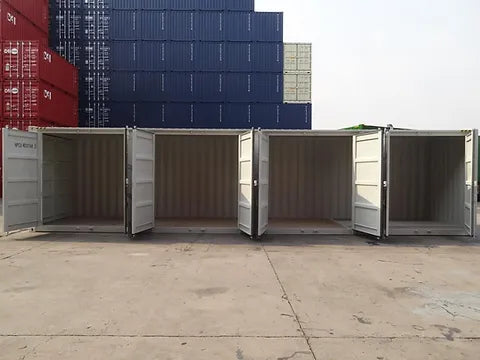 40-Fuß-Seecontainer HC mit 4 Seitentüren (neuwertig)