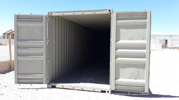 GEBRAUCHTER 40-FUSS-HIGH-CUBE-VERSANDCONTAINER
