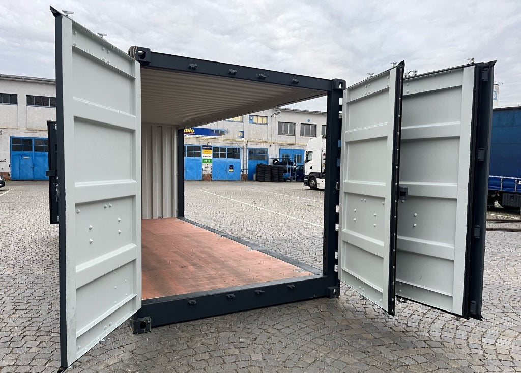 Offener Seitencontainer RAL 20 Fuß von 7016